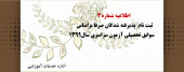 ثبت نام پذیرفته شدگان صرفا براساس سوابق تحصیلی آزمون سراسری سال۱۳۹۹